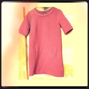 Halogen Maroon shift dress